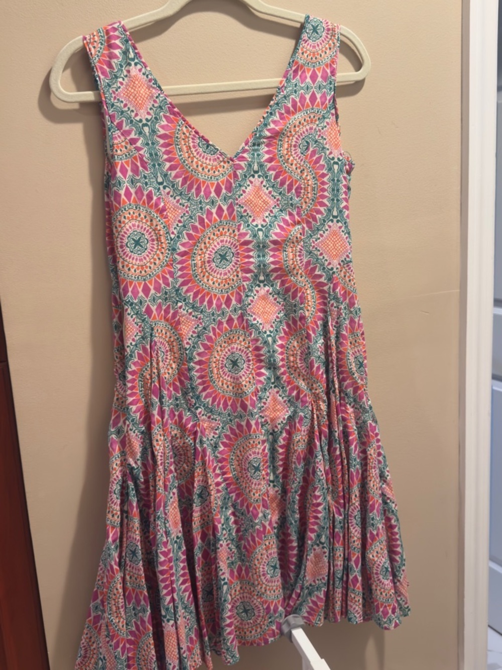 Anthropologie HD in Paris South Island Printed Dress - Picture 7 of 9
